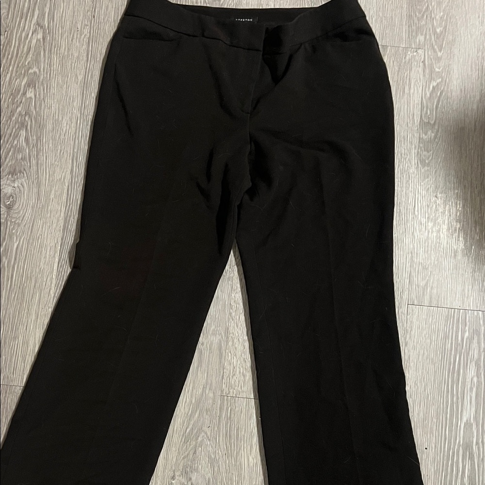 Jones New York Women's Black Wide Leg Pants